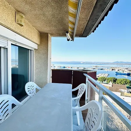 Appartement 3140 Rocmar 7 5-a, Excelente Situacion Frente Al Puerto Pesquero Y Con Vista A La Bahia. Ultima Planta Del Edificio. Gran Parking Publico Delante. - Es-258-9 Roses